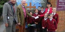 Mosaic unveiled at primary school