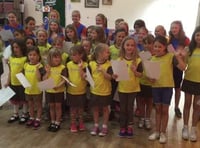 Brownies, Guides sing to save sport