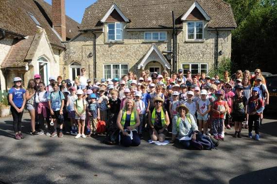 Pupils put their best feet forward