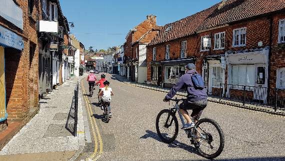 Segregated cycle tracks are the answer to Farnham's traffic issues