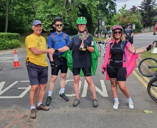 School superheroes from Whitehill star in Liphook Bike Ride