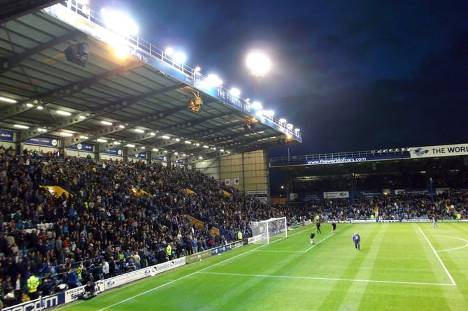 Fratton Park, Portsmouth, August 26th 2015.