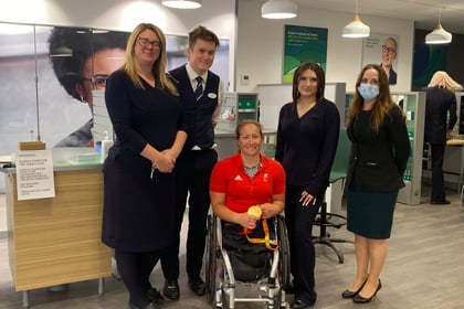 Paralympian Rachel Morris on hand to open Specsavers’ new Alton branch