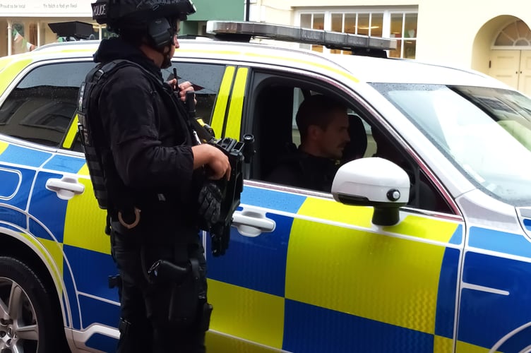 Armed Police Aberaeron