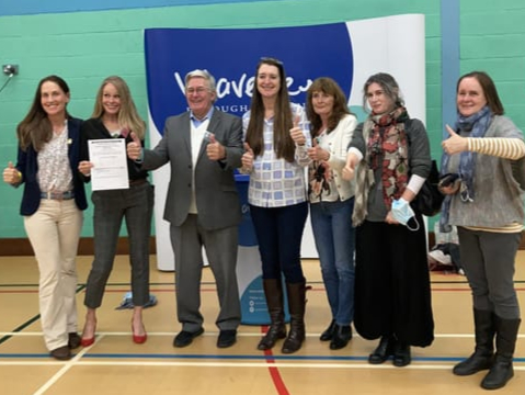 Cllr Barton (left) and Cllr Ellis (second right) have lost their appeals