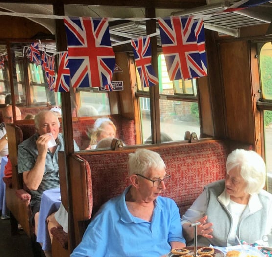 Dementia Friendly Alton takes Platinum Jubilee ride on Watercress Line