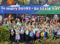 Liphook Junior School opens Liphook Express reading bus