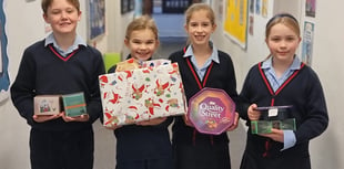 Pupils at Alton School donate Christmas presents to Alton Lions  