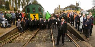 Volunteers commemorate 50th anniversary of Watercress Line closure