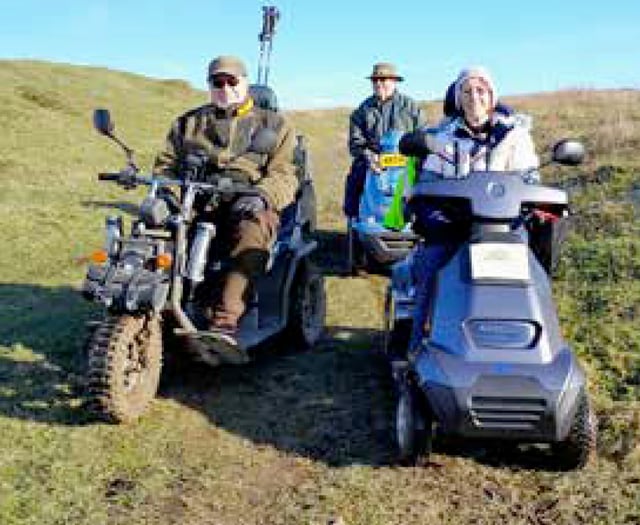 Mobility scooters ensure all can explore East Hampshire countryside