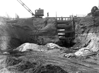 From the Archive: The building of Farnham's Firgrove Hill road bridge