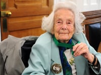 Lady Tindle honoured for services to Farnham