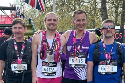 Jeremy Hunt: Two marathons in six months – and I'm totally hooked!