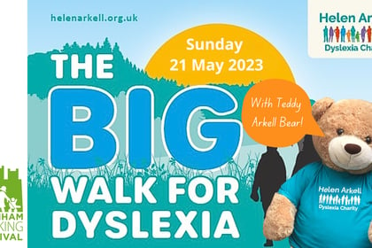 Join the Big Walk for Dyslexia in Farnham Park this Sunday