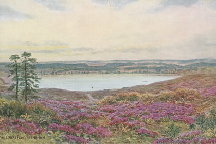 Old postcards of Frensham Ponds show how things have changed – or not!