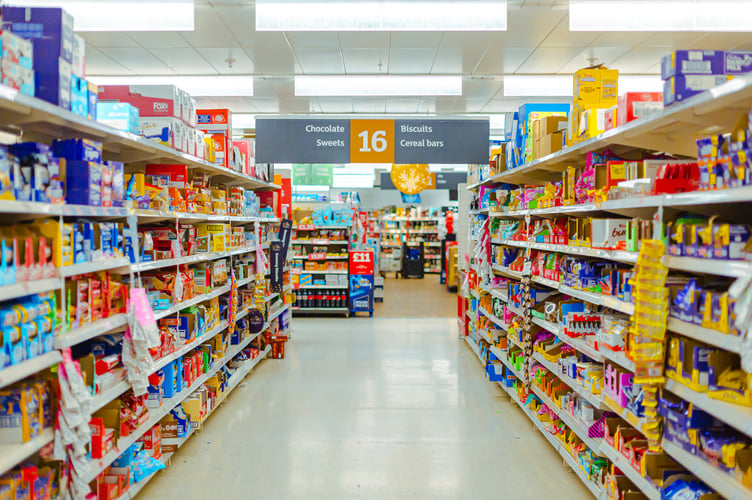 London Uk Shop Supermarket Shelf Supermarket Shopping Indoors Aisle Grocery Store Market Building Creative Commons Images Sainsbury's