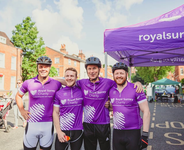 Chancellor Jeremy Hunt saddles up for 15th Farnham Charity Bike Ride