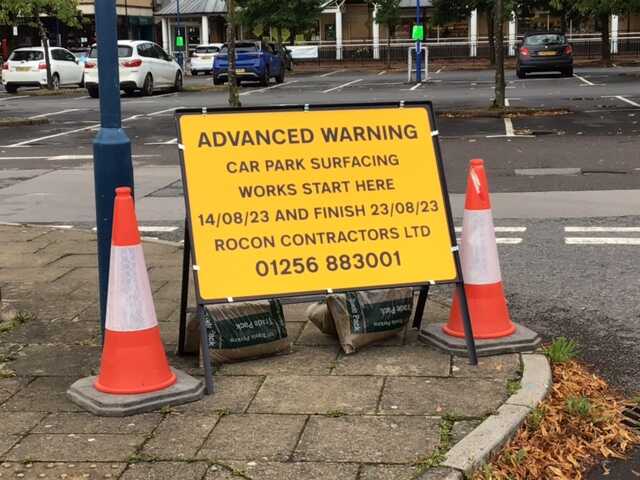 Central Car Park sign