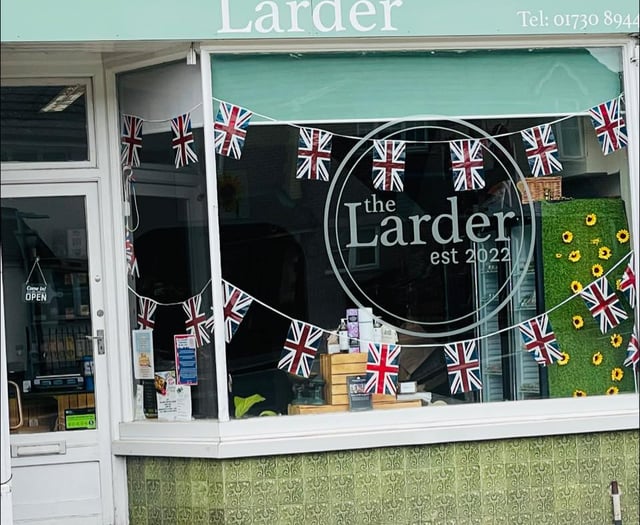 Letter: Congratulations to Liss Larder on their first anniversary!