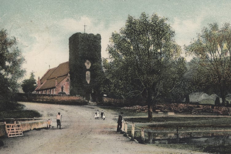 Buriton Church 1900