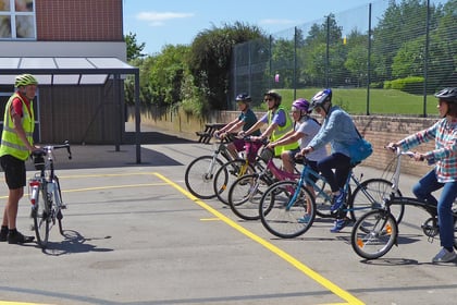 Amery Hill School in Alton hosting adult cycle training courses