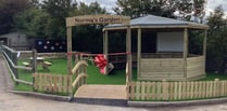 Ropley CE Primary School opens Norma's Garden