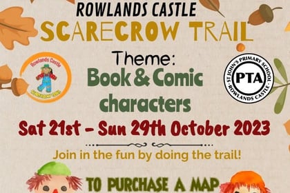 Stone the crows! Book and comic characters take over Rowlands Castle