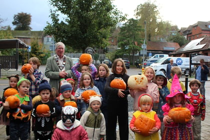 Haslemere Museum haunted the town with its annual Hallowe'en parade