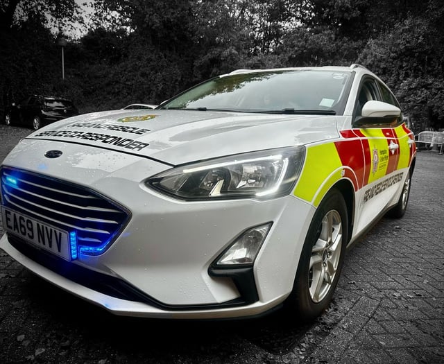 Bordon Fire Station's new Co-responder vehicle could be a lifesaver