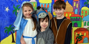 Alton School's youngest children stage nativity for Christmas