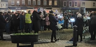 Annual Carols in the Square draws big crowd to Petersfield town centre