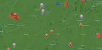 Storm Isha: Hundreds left without power on Surrey and Hampshire border