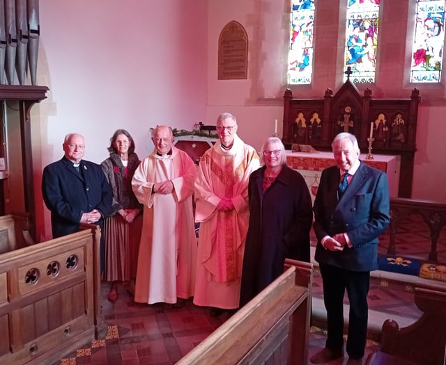 Service held to mark 150th anniversary of Langrish church consecration