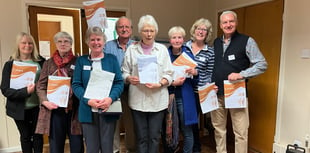 Alton Community Care drivers and co-ordinators receive certificates