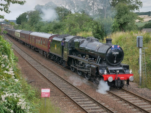 Leander locomotive.