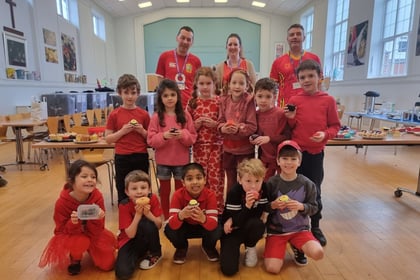 Alton School coffee morning and cake sale raises £710 for Comic Relief