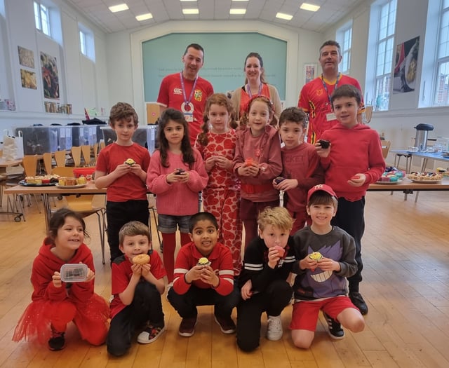 Alton School coffee morning and cake sale raises £710 for Comic Relief