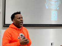 Brother of Stephen Lawrence gives anti-racism talk at Alton College