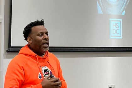 Brother of Stephen Lawrence gives anti-racism talk at Alton College