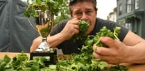 Bid to break watercress eating world record