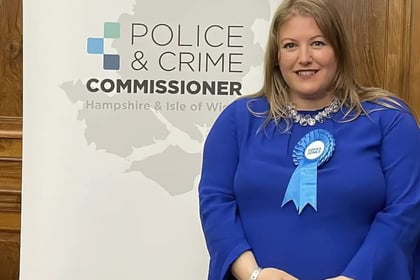 Conservatives' Donna Jones emphatically re-elected Hampshire PCC
