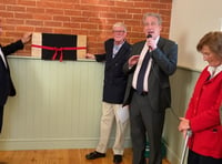 MP opens refurbished village hall