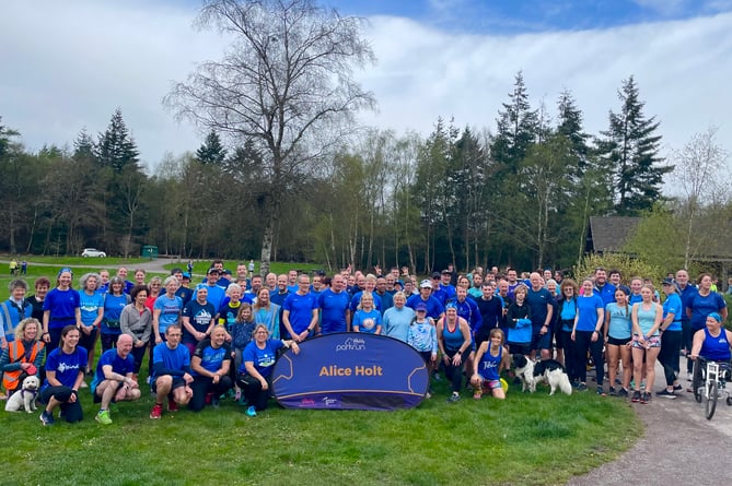 Alice Holt held its 500th parkrun (Photo: Carolyn Wickham)