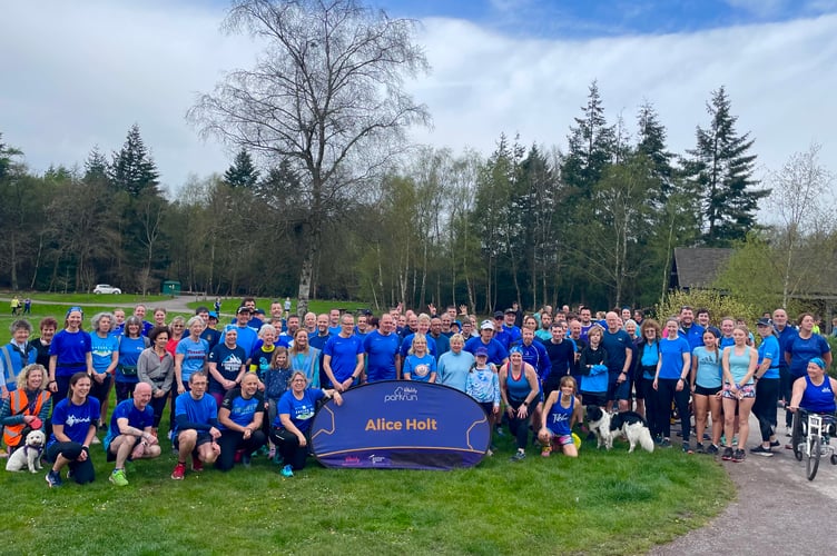 Alice Holt held its 500th parkrun (Photo: Carolyn Wickham)