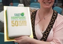 Golden honour for Whitehill councillor as EHDC mark 50 years