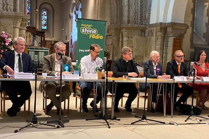 Petersfield Hustings Pic1