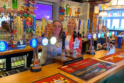 Three cheers as historic Alton pub gets goal-den makeover