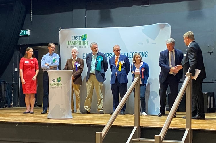 East Hampshire count result