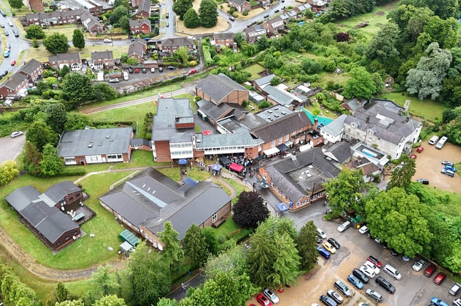 Alton School aerial picture