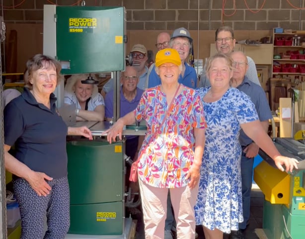 Alton Men's Shed Meet Lions